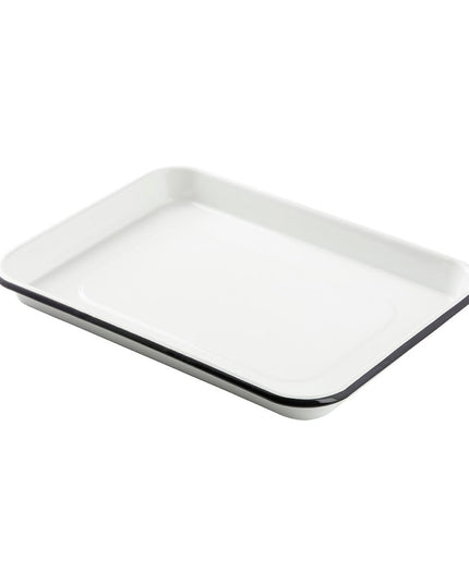 Khay Nướng Tablecraft 10347 33 x 24.1 cm Sứ Trắng
