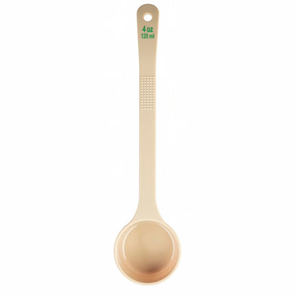 Thìa Chia Phần Đặc Tablecraft 10652 118 ml Tay Cầm Dài Polycarbonate Màu Be