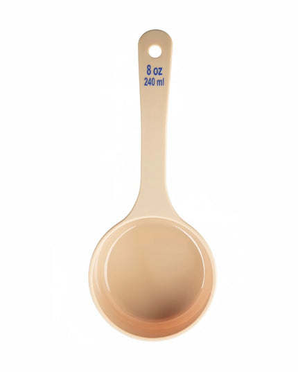 Thìa Định Lượng Đặc Tablecraft 10658 236 ml - Tay Cầm Ngắn, Polycarbonate, Màu Be