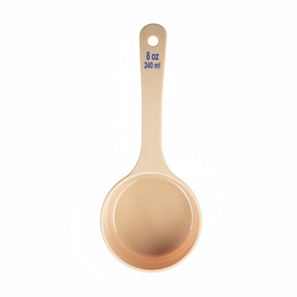 Thìa Định Lượng Đặc Tablecraft 10658 236 ml - Tay Cầm Ngắn, Polycarbonate, Màu Be