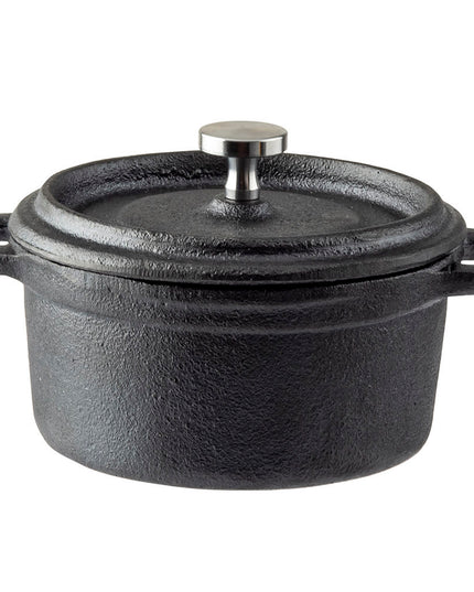Nồi Gang Tablecraft 10166.9 lít Núm Thép Không Gỉ - Đen