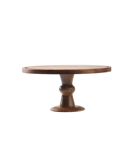 Đế Bánh Tròn Tablecraft 11441 32 cm - Cao 15 cm, Gỗ Acacia