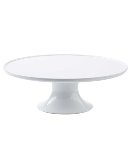 Đế Bánh Tròn Tablecraft 11489 29 cm - Cao 10 cm, Melamine, Trắng
