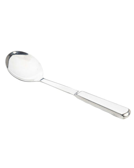 Thìa Phục Vụ Trơn Tablecraft 11626 29.8 cm Thép Không Gỉ Tay Cầm Rỗng