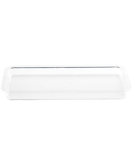 Đĩa Bánh Chữ Nhật Tablecraft 11886 37.5 x 18.4 cm Nhựa SAN Trong Suốt