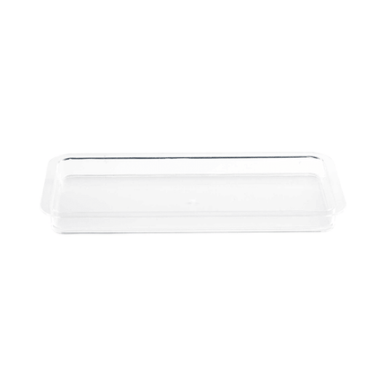 Đĩa Bánh Chữ Nhật Tablecraft 11886 37.5 x 18.4 cm Nhựa SAN Trong Suốt