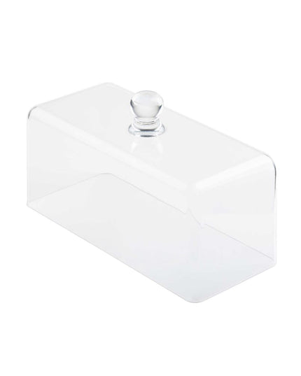Nắp Đậy Bánh Tablecraft 11887 - 34.5 x 15 cm, SAN, Trong Suốt