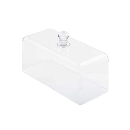 Nắp Đậy Bánh Tablecraft 11887 - 34.5 x 15 cm, SAN, Trong Suốt