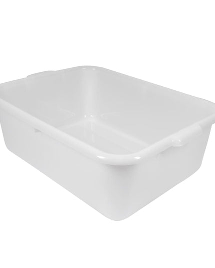 Tablecraft 1537N Hộp Bảo Quản Thực Phẩm Polyethylene, 21 1/4 x 15 3/4 x 17.8 cm, Trắng