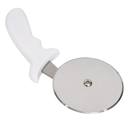 Dao Cắt Pizza Tablecraft 4106W 10.2 cm Cán Nhựa Trắng, Thép Không Gỉ