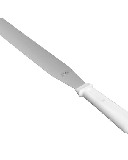 Phới Phết Trang Trí & Phết Kem Tablecraft 4212 30.5 cm Tay Cầm ABS Trắng, Lưỡi Thép Không Gỉ