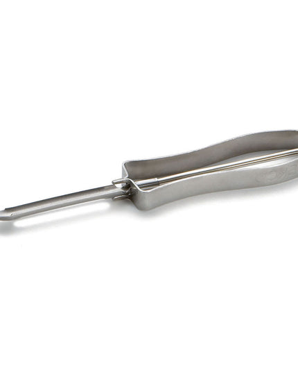 Tablecraft 46 Tempered Steel Economy Peeler, 6 x 1 x 1/2"