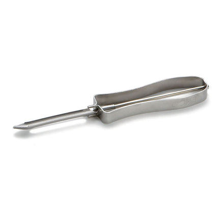 Tablecraft 46 Tempered Steel Economy Peeler, 6 x 1 x 1/2"