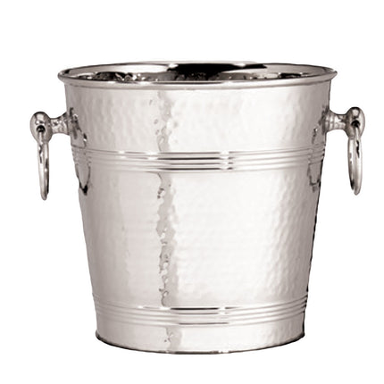 Xô Đựng Rượu Vang/Sâm Banh Tablecraft 5198 21.6 cm Thép Không Gỉ, Hoàn Thiện Búa Đập