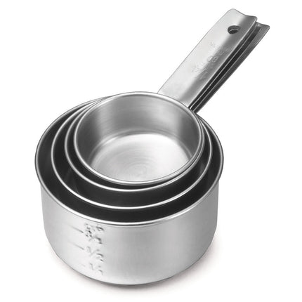 Bộ Cốc Đong Tablecraft 724 4 Chiếc Thép Không Gỉ Trọng Lượng Tiêu Chuẩn