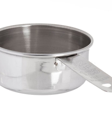 Cốc Đong Tablecraft 724C 120 ml Thép Không Gỉ Trọng Lượng Tiêu Chuẩn
