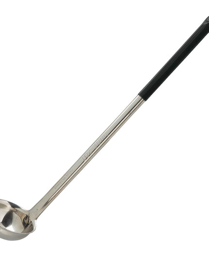 Muôi Múc Tablecraft 9701 30 ml Thép Không Gỉ Tay Cầm Vinyl Đen
