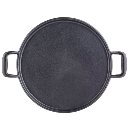 Khay Pizza Có Tay Cầm Tablecraft CW30118 34.3 cm Gang