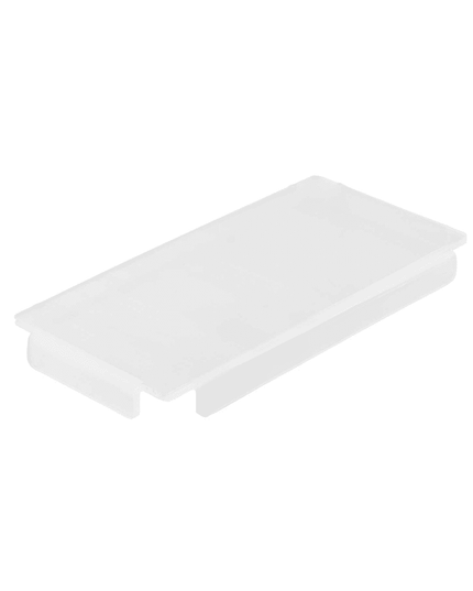 Tablecraft CW5036 Third Size Food Pan Cover - Acrylic, Translucent