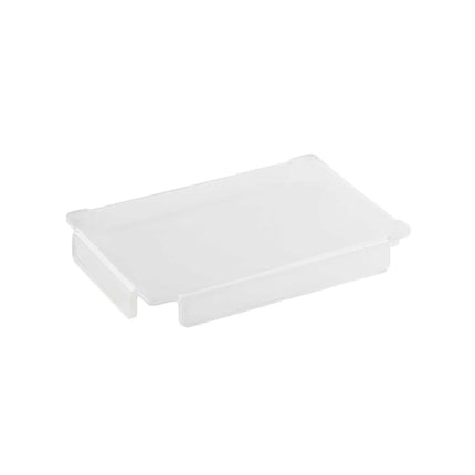 Tablecraft CW5038 Quarter Size Food Pan Cover - Acrylic, Translucent