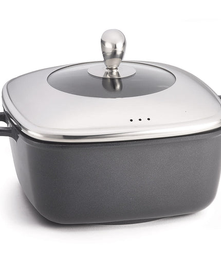 Nồi Sốt Tablecraft CWDC1030 4.7 l Nhôm Đúc Từ Có Nắp Tay Đúc