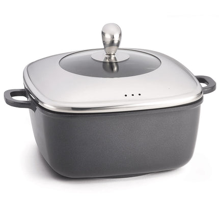 Nồi Sốt Tablecraft CWDC1030 4.7 l Nhôm Đúc Từ Có Nắp Tay Đúc