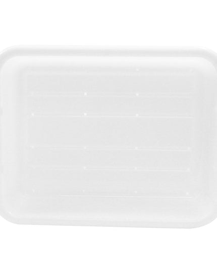 Tablecraft DBF1537 Hộp Thoát Nước Tủ Đông Polyethylene Trắng, 21 1/4 x 15 3/4 x 17.8 cm
