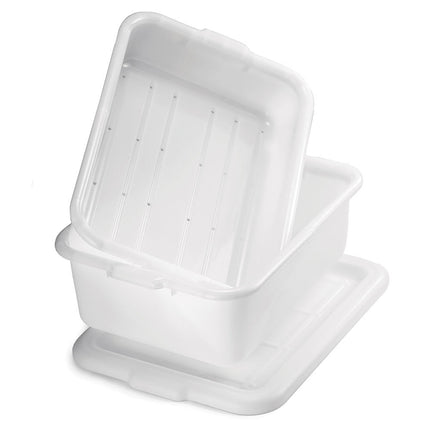 Bộ Hộp Thoát Nước Đông Lạnh Tablecraft DBF77 Polyethylene Trắng Phối Trộn Đặc Biệt