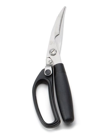 Tablecraft E6607 Poultry Shears w/ Ergonomic Soft Grip Handle