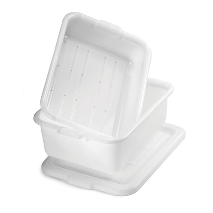 Tablecraft F1537 Hộp Bảo Quản Thực Phẩm, Chịu Lạnh Tủ Đông, Trắng Sữa