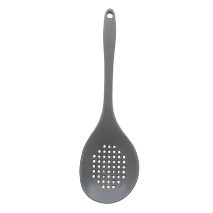 Thìa Phục Vụ Có Lỗ Tablecraft H3903GY 34.3 cm Silicone Xám