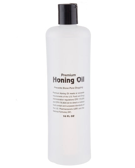 Tablecraft MHOIL 16 oz Premium Honing Oil