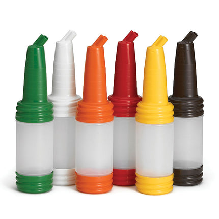 Bình Rót Tablecraft N32A PourMaster 0.9 lít Cổ Dài & Nắp Nhiều Màu
