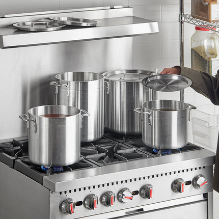 Bộ 8 món nồi nấu nước dùng nhôm tiêu chuẩn Choice - Nồi 7,6 lít, 11 lít, 15 lít, 19 lít kèm nắp