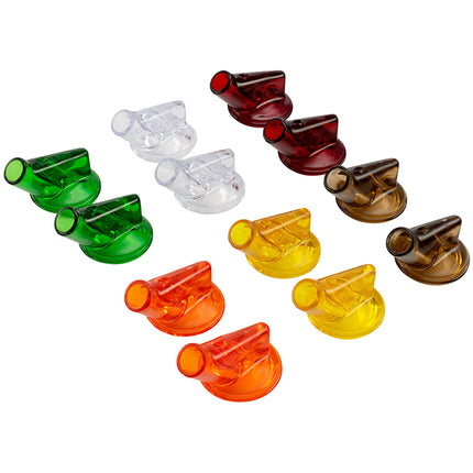 Bộ 12 vòi rót nhiều màu Carlisle Store N' Pour PS103AT00 - Gói 12 cái