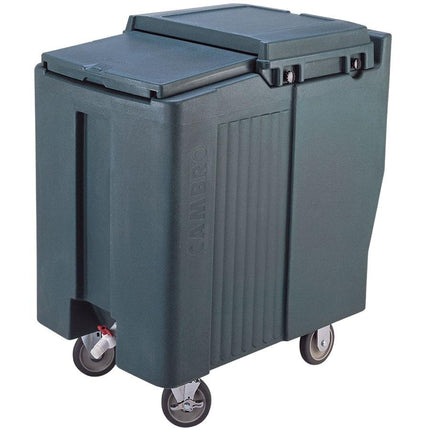 Thùng đá di động Cambro ICS125T191 SlidingLid màu xám granite - Sức chứa 57 kg mẫu cao