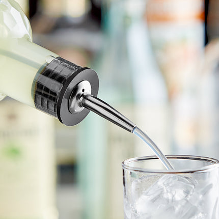 Vòi rót rượu American Metalcraft đầu vòi thuôn dùng cho chai nước/pha chế acrylic không vòng cổ - Gói 12 cái
