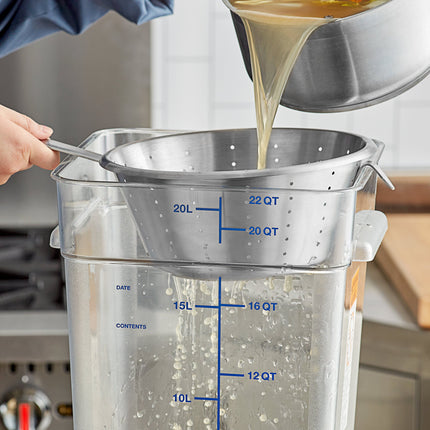 Rổ lọc mì inox Choice 25 cm