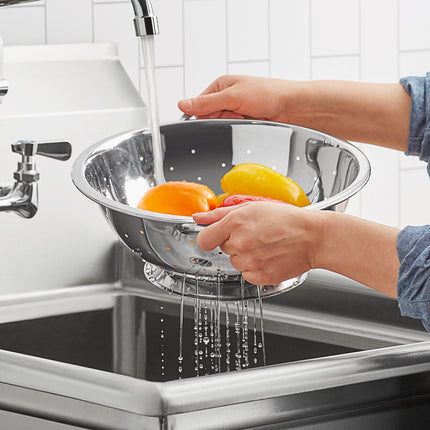 Rổ lọc inox Choice 4,7 lít có đế và tay cầm