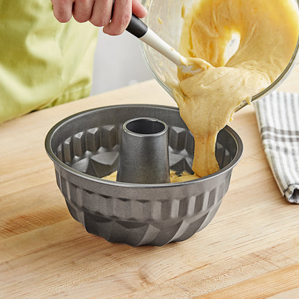 Khuôn bánh bundt ống rãnh thép carbon chống dính Choice dung tích 10 chén - 21 x 10 cm