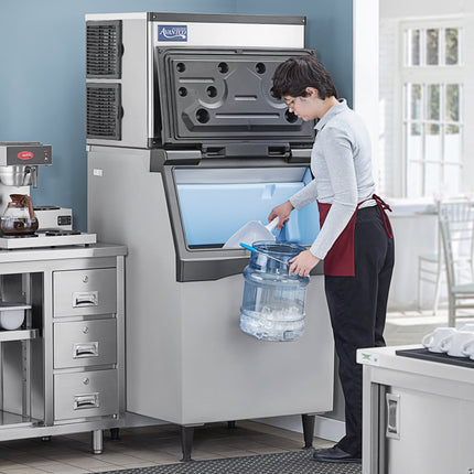 Máy làm đá viên nửa dạng module làm mát khí Avantco KMC-H-530-LA 76 cm kèm thùng chứa 243 kg - 227 kg/ngày
