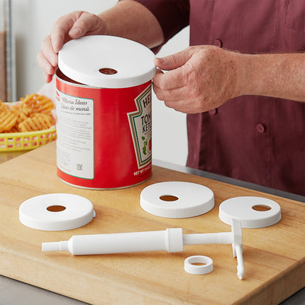 Bộ vòi bơm gia vị Choice 30 ml kèm 5 nắp chuyển đổi