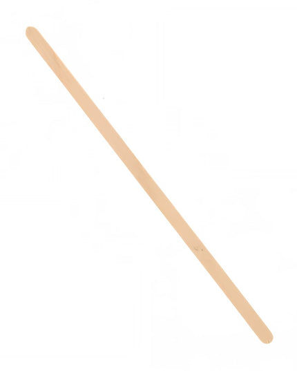 Que Khuấy Cà Phê Không Bọc Đầu Tròn AmerCareRoyal WS7 Gỗ Bạch Dương 14 cm