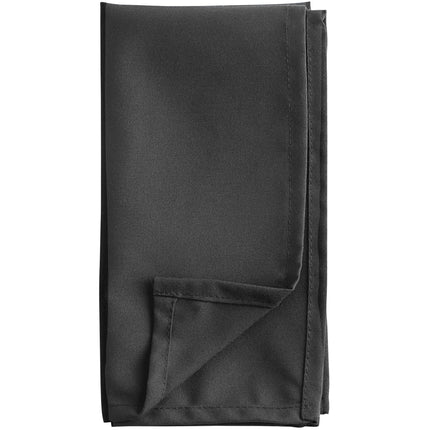 Khăn ăn đen bằng polyester Oxford 51 cm x 51 cm - Thùng 300 cái