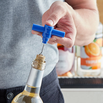 Dụng cụ khui rượu bỏ túi bằng nhựa Choice màu xanh dương