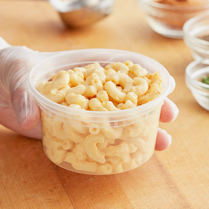 Choice Hộp Đựng Deli Nhựa Trong Mờ Siêu Bền Dùng Được Lò Vi Sóng 12 oz 480 Cái/Thùng
