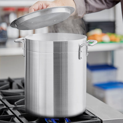 Nồi nấu nước dùng bằng nhôm tiêu chuẩn Choice 16 qt kèm nắp