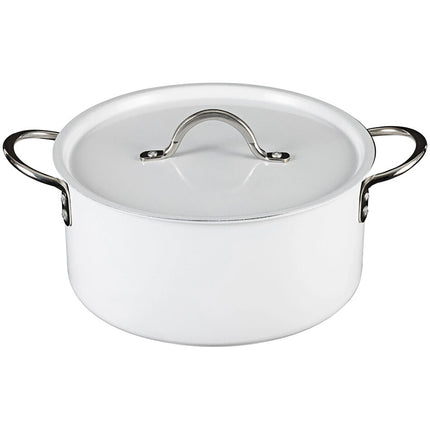 Nồi nấu sốt inox Bon Chef Country French X 5,4 lít ombre trắng kèm nắp - 73303-OM-W
