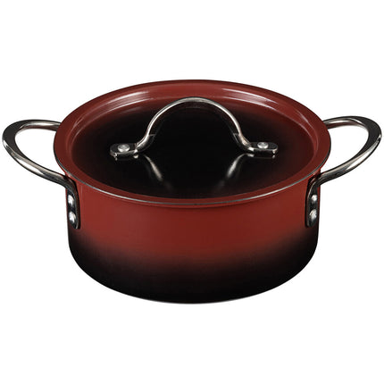 Nồi nấu sốt inox Bon Chef Country French X 2,2 lít ombre Merlot kèm nắp - 73300-OM-M