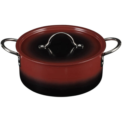 Nồi nấu sốt inox Bon Chef Country French X 4,1 lít ombre Merlot kèm nắp - 73302-OM-M